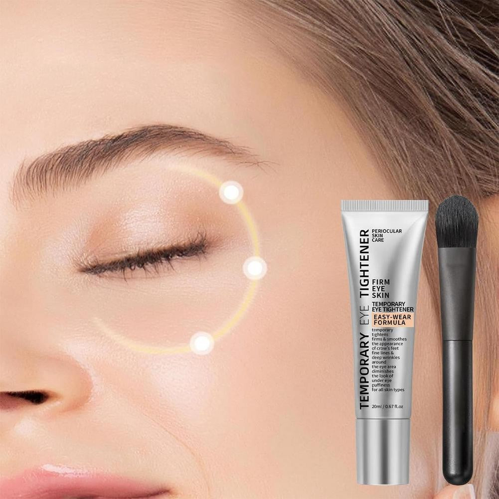 20ML Instant Easy Wear Temporary Eye Tightener Cream & Brush