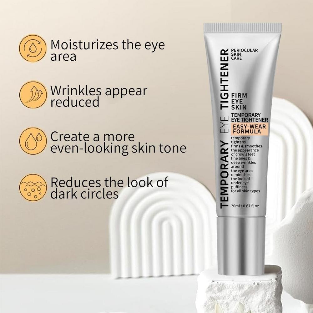 20ML Instant Easy Wear Temporary Eye Tightener Cream & Brush