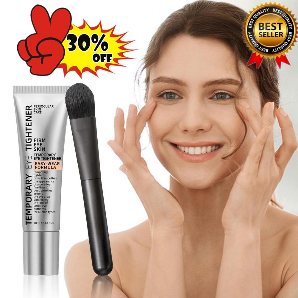 20ML Instant Easy Wear Temporary Eye Tightener Cream & Brush