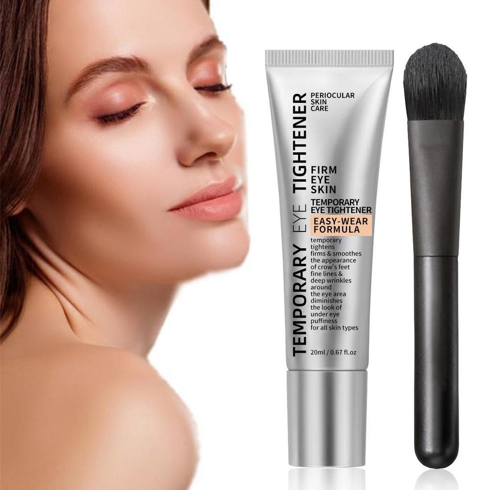 20ML Instant Easy Wear Temporary Eye Tightener Cream & Brush
