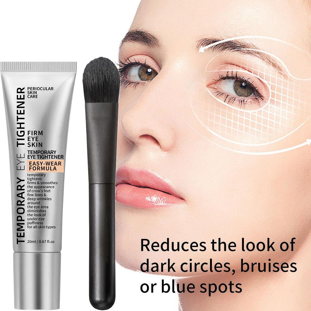 20ML Instant Easy Wear Temporary Eye Tightener Cream & Brush