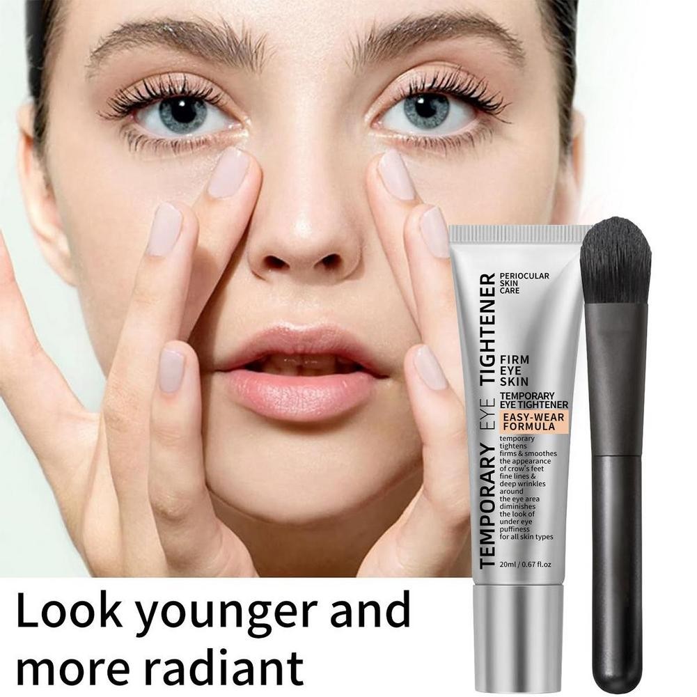 20ML Instant Easy Wear Temporary Eye Tightener Cream & Brush