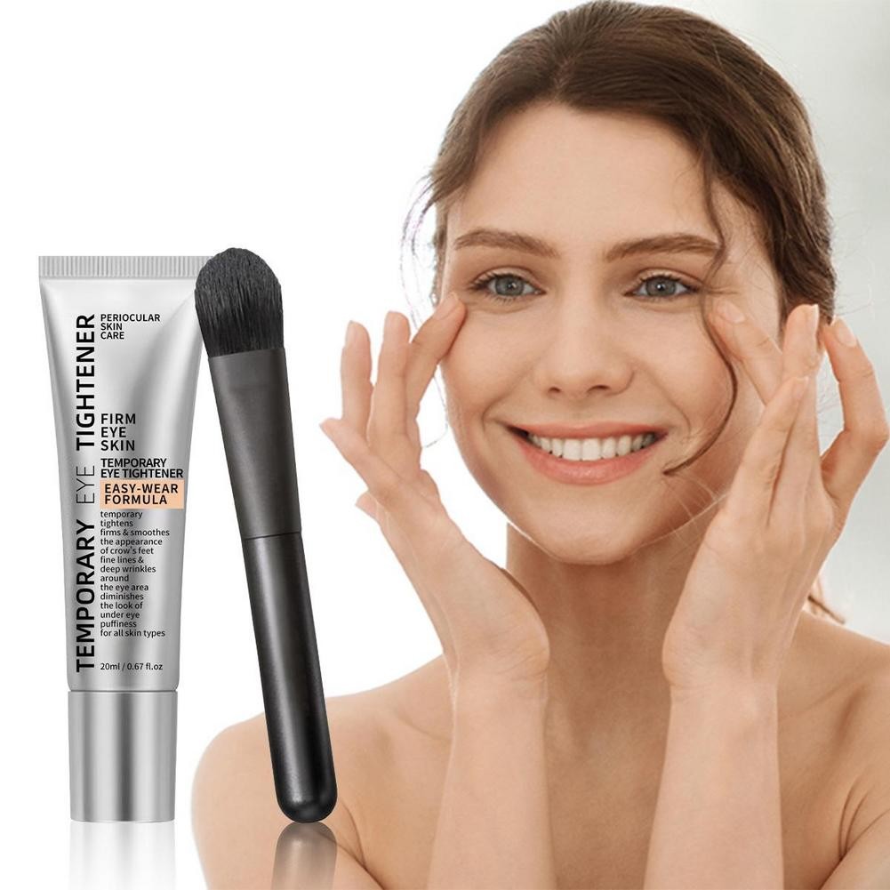 20ML Instant Easy Wear Temporary Eye Tightener Cream & Brush