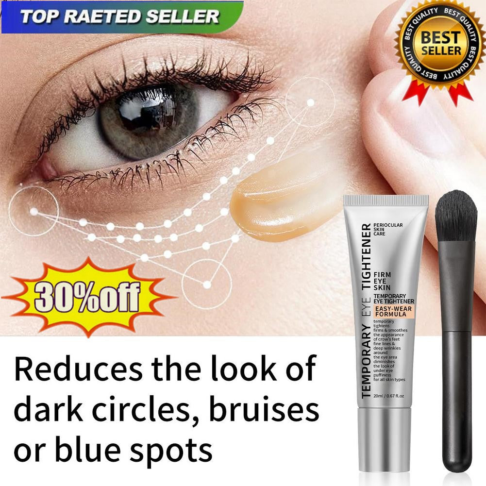 20ML Instant Easy Wear Temporary Eye Tightener Cream & Brush
